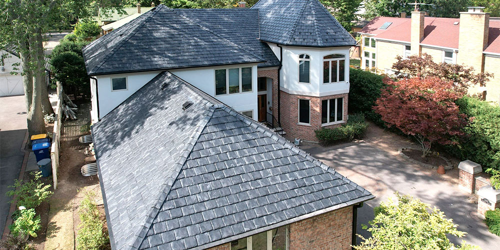 Composite Slate Brava Roof in Chicago  l5