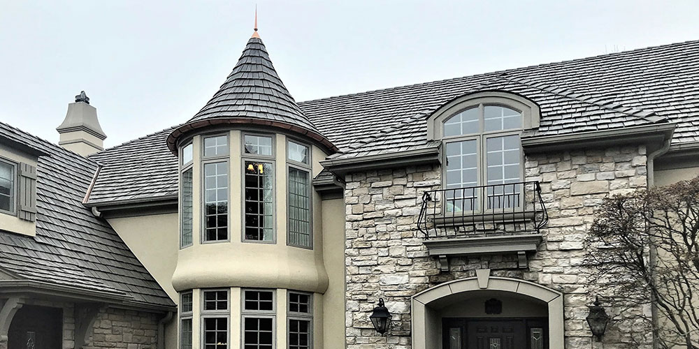 Synthetic Cedar Shake Brava Roof  in Chicago l6