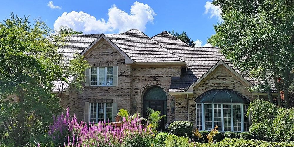 Synthetic Cedar Shake Brava Roof  in Chicago  l11