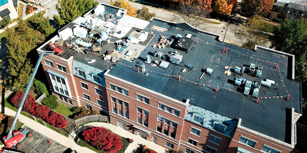 Residential Flat Roofing in Chicago  r0