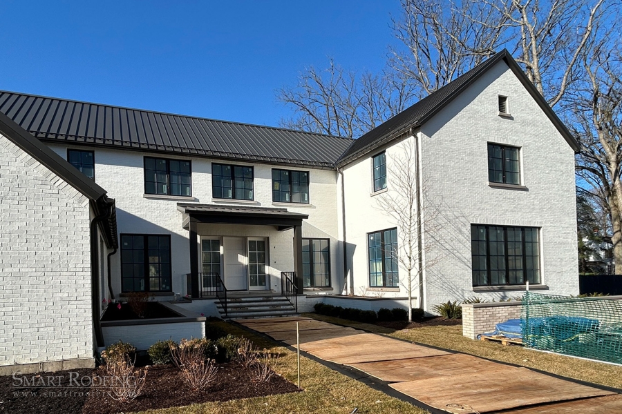 Residential Metal Roof Highland Park Installation Standing Seam Roof 8