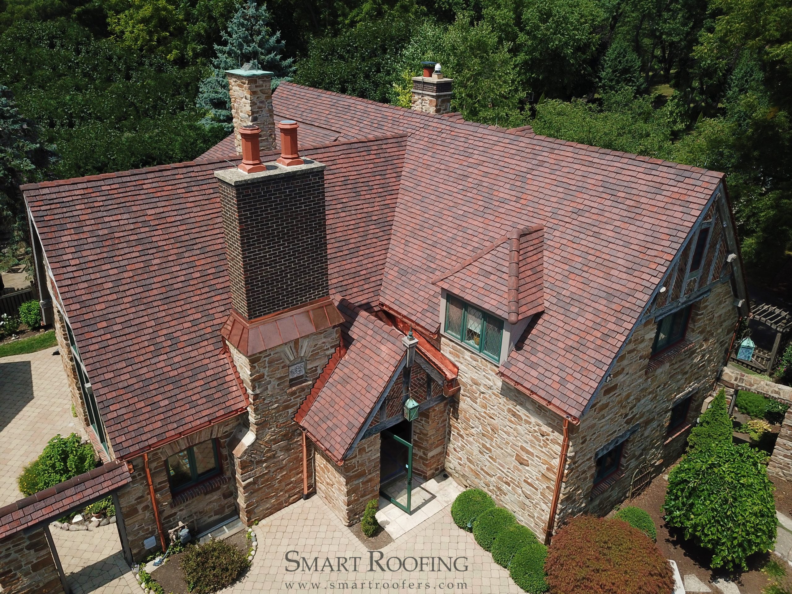 Schaumburg Tile Roof Copper
