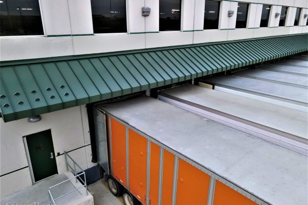Commercial metal roof