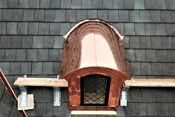 Arlington Heights Copper Dormer Roof