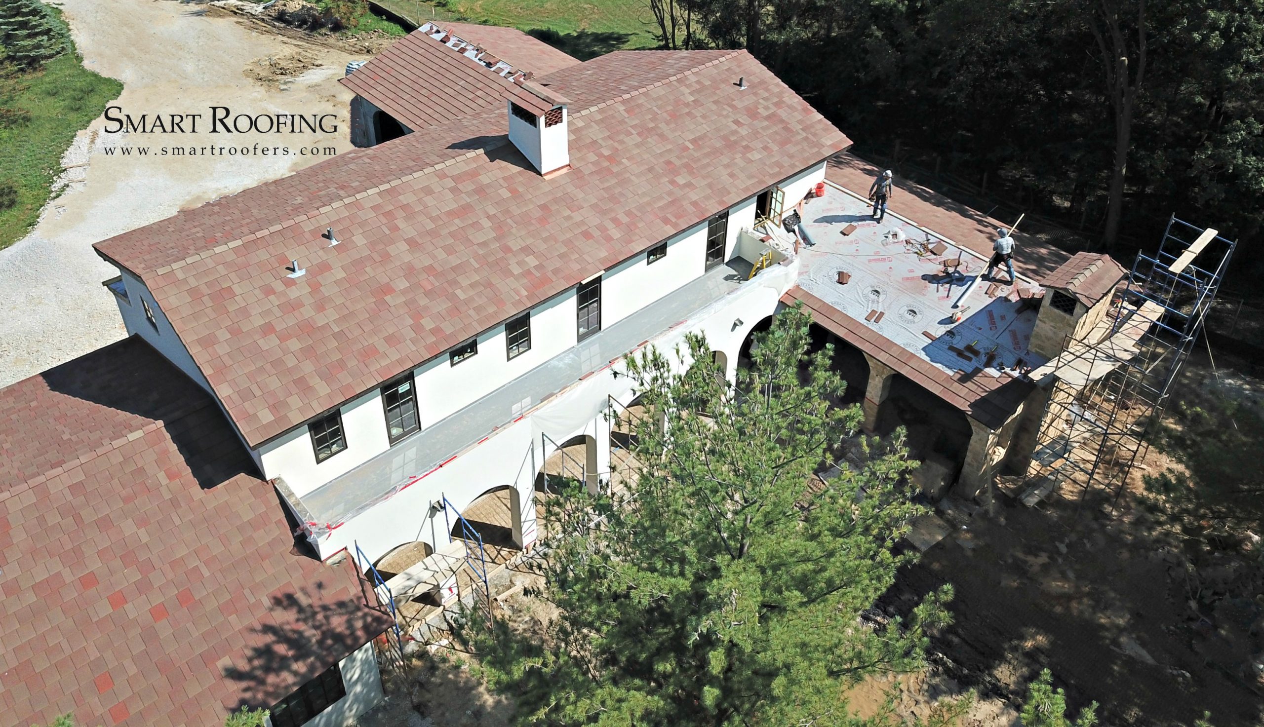 Ludowici Clay Tile Roof burr ridge